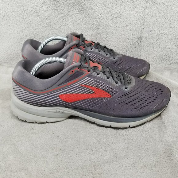 Brooks Shoes Mens 11 Launch 5 Gray Running Athletic Sneakers *Read* - Picture 7 of 15